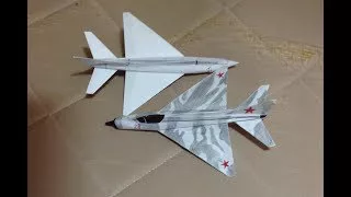 Mig 21 フィッシュベッド 折り紙戦闘機 紙飛行機 折り方 作り方 よく飛ぶ 完全版 How To Make A Mig 21 Origami Paper Plane Sumi5522 折り紙モンスター