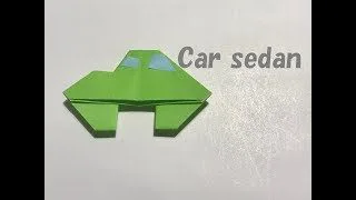 おりがみでタクシーを折ってみよう 簡単おりがみ道場 折り紙モンスター