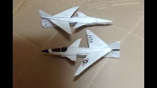 前進翼機 セイバーバット 折り紙戦闘機 紙飛行機 折り方 作り方 飛ぶ 完全版 How To Make A Saber Bat Origami Plane Sumi5522 折り紙モンスター