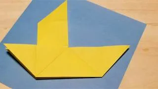 折り紙 だまし船 折り方 折り紙でだまし船を折ります 楽しく一緒に折りましょう ふぅりん 折り紙モンスター