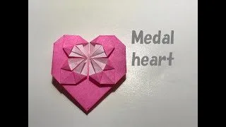 折り紙 Origami メダルハート Medal Heart Tomo No Origami 折り紙モンスター