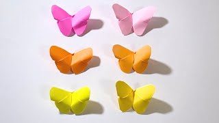 折り紙 ちょうちょ 蝶 簡単 かわいい Origami Butterfly Easy Cute Maruchan S Origami Studio 折り紙モンスター