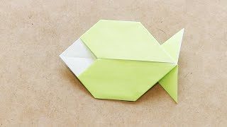Origami Tuna 折り紙 マグロ Cool かっこいい Fish 魚 Animal 動物 Atsupoko Channel 折り紙 モンスター
