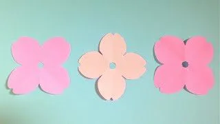 折り紙1枚で 桜の花に 子どもビックリ手品みたい 季節の創作あそび リトピュア 折り紙モンスター