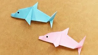 折り紙1枚 簡単 立体で可愛い魚 サメ の折り方 How To Make A Shark With Origami It S Easy To Make Fish クラフトちゃんねる 折り紙モンスター