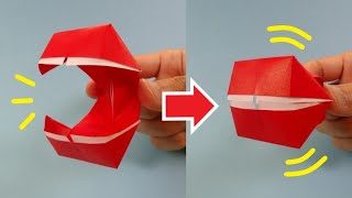動く折り紙 かちかちマウス Action Origami Biting Mouth Isamu Sasagawa 折り紙モンスター
