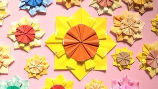 折り紙 桃の花 リース 折り方 Origami Flower Peach Wreath Tutorial Niceno1 ナイス折り紙 Niceno1 Origami 折り紙モンスター