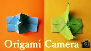 折り紙 カメラ 折り方 簡単な遊べる紙おもちゃ作り方 Origami Camera Paper Craft Easy Tutorial Balalaika 折り紙モンスター