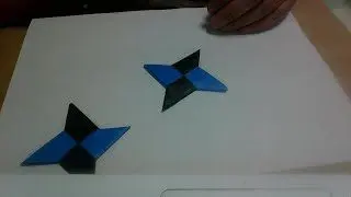 折り紙 手裏剣 Origami Shuriken レモン 折り紙モンスター