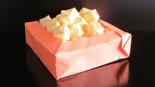 折り紙 豆とマス Origami Beans And Trout Origami Picture Book 折り紙図鑑 折り紙モンスター