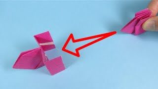 動く折り紙 ぱっちんロケット Action Origami Snapping Rocket Isamu Sasagawa 折り紙モンスター