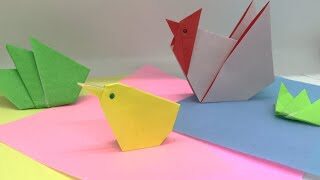 折り紙 可愛いひよこ 簡単おりがみの折り方 By おっと Mi Origami 折り紙モンスター