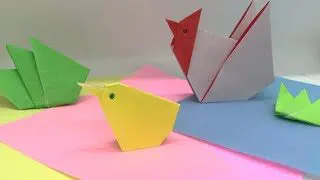 折り紙 可愛いひよこ 簡単おりがみの折り方 By おっと Mi Origami 折り紙モンスター