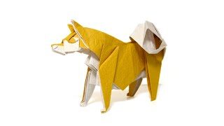 折り紙 柴犬 Origami Shiba Inu Yoshimasa Tsuruta Origami 折り紙モンスター