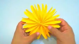 色紙で花を作る方法折り紙の花 簡単な紙の花 折り紙 折り紙モンスター