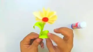 折り紙で作る可愛いブーケ 立体の花束 Origami Flower Bouquet Ayawang Paper Ayawang Paper 折り紙モンスター