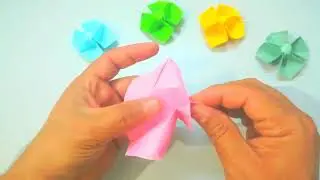 折り紙 花の冠 Manabu Ichikawa Origami 折り紙モンスター