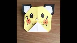 カイオーガの折り方 ポケモン折り紙 Origami灯夏園 Pokemon Origami Kyogre 灯夏園伝承 創作折り紙 折り紙モンスター