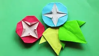折り紙 朝顔の超簡単な折り方 ７月８月の夏の飾りに ３歳や４歳の幼稚園や保育園の子どもにもおすすめ Origami World Origami World 折り紙モンスター