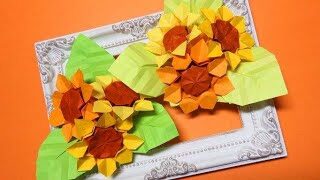 折り紙 黄色い彼岸花を作ってみた Easy Origami Make Yellow Cluster Amaryllis Ninntou Origami 折り紙モンスター