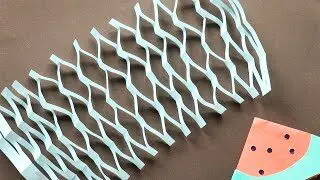 折り紙 七夕飾りの網飾りの作り方 くずかごにも使える天の川のような笹に飾る飾り Origami World Origami World 折り紙 モンスター