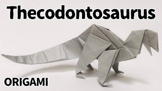 47 Origami Mosasaurus How To Make Dinosaur Dragon 折り紙 恐竜 モササウルス 折り方 Merry S Origami 折り紙モンスター
