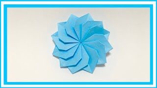 折り紙 花 の折り方 作り方 ダリアの花 綺麗で美しい おりがみの箱 Origami 折り紙モンスター