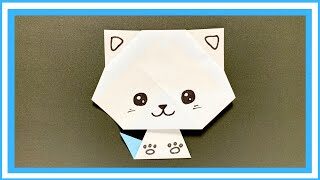 お正月の折り紙 猫のポチ袋の折り方を音声解説付き Origami Cat Pocket Bag Tutorial たつくりのおりがみ 折り紙モンスター