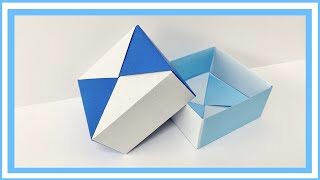 折り紙 宝箱 折り紙で宝箱を作ってみた 作り方 How To Make A Treasure Chest With Origami Papercraft Kawaii Pastime 折り紙モンスター
