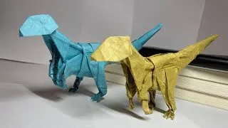 折り紙 ベビードラゴン Origami Baby Dragon Amiee Gantt 折り紙モンスター