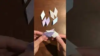 折り紙 簡単 かっこいい 六方手裏剣 の折り方 How To Make A Shuriken With Origami It S Easy To Make クラフトちゃんねる 折り紙モンスター