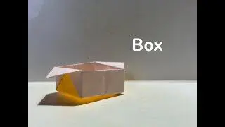 折り紙 立方体の箱 Origami Cube Box Origami Picture Book 折り紙図鑑 折り紙モンスター