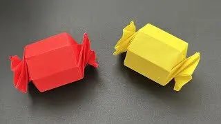 折り紙 キャンディボックスの折り方 Origami Candy Box Diy Paper Craft 可愛い 箱 종이접기 사탕 상자 飴 プレゼント ハロウィン クリスマス プレゼント Origami 折り紙モンスター