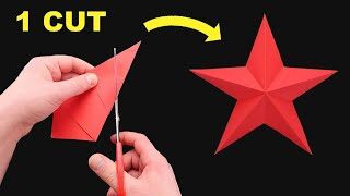 How to make simple & easy paper star  DIY Paper Craft Ideas, Videos &  Tutorials. 