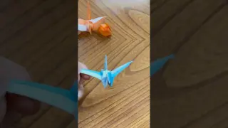 変則折り鶴】風船鶴（ふうせんつる）の折り方/折り紙/ORIGAMI灯夏園