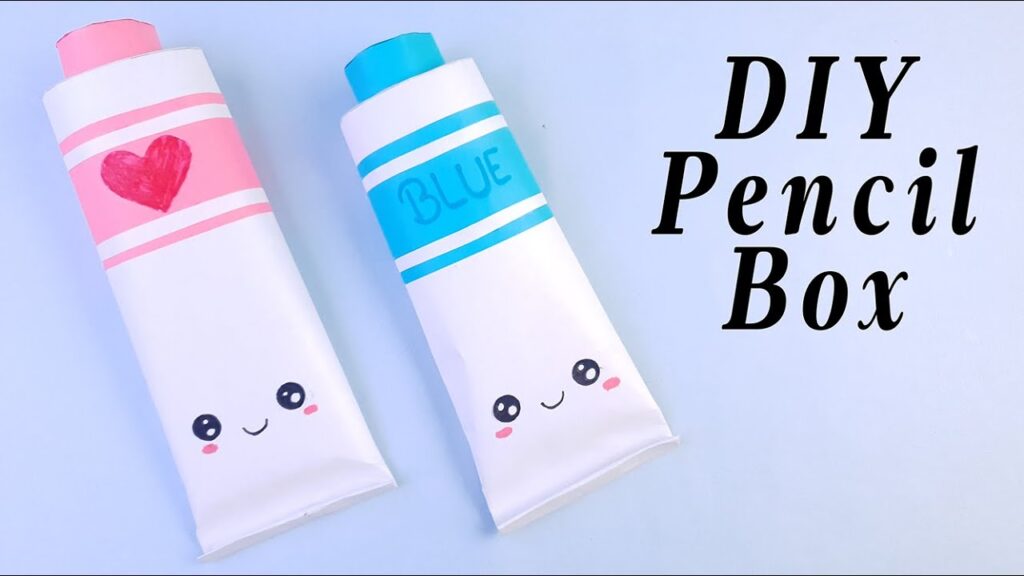 Pencil box | How to make beautiful things with paper | Origami box # ...